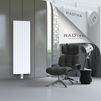 Oti Aluminium Radiator 1800x588 White - Thumbnail