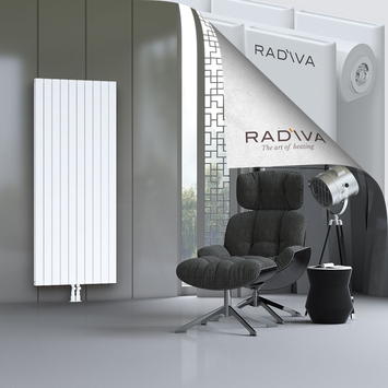 Oti Aluminium Radiator 1800x736 White - Thumbnail