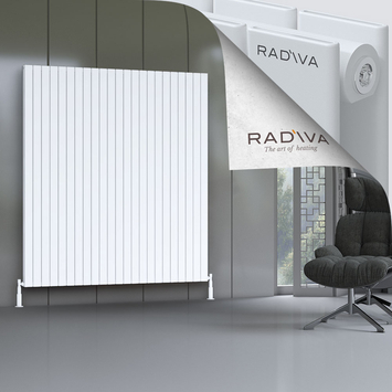 Oti Aluminium Radiator 1900x1698 White - Thumbnail