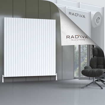 Oti Aluminium Radiator 1900x1772 White - Thumbnail