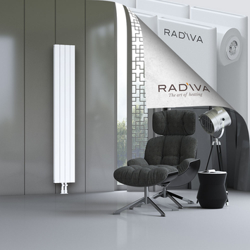 Oti Aluminium Radiator 1900x292 White - Thumbnail