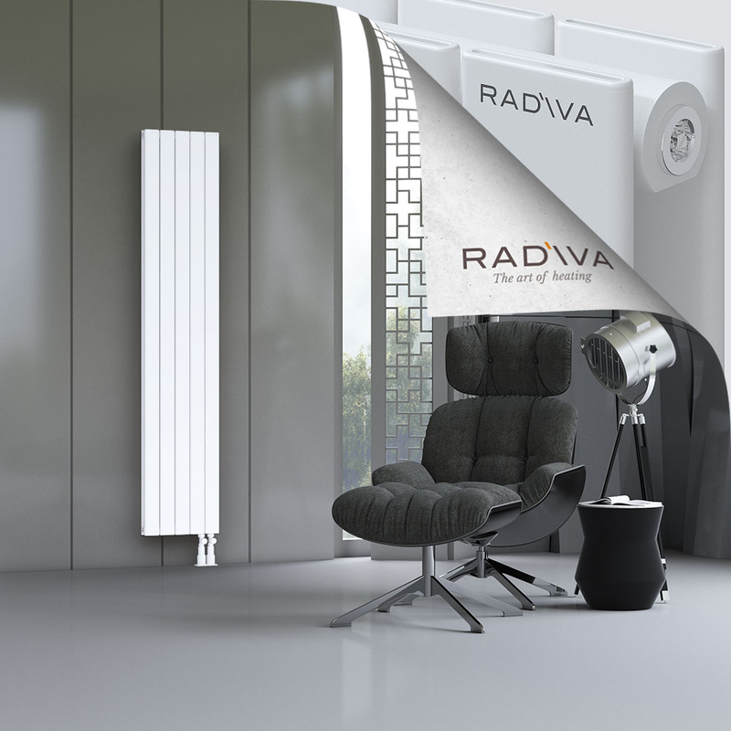 Oti Aluminium Radiator 1900x366 White