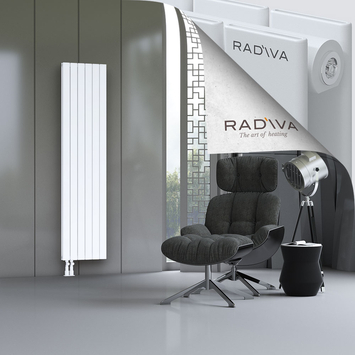 Oti Aluminium Radiator 1900x440 White - Thumbnail