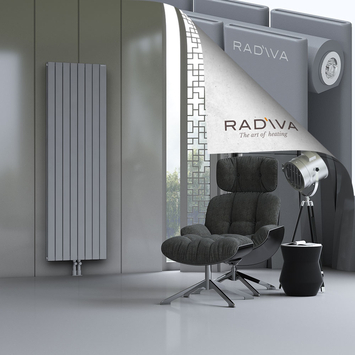 Oti Aluminium Radiator 1900x588 Grey - Thumbnail