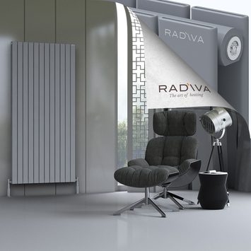 Oti Aluminium Radiator 1900x884 Grey - Thumbnail