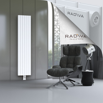 Oti Aluminium Radiator 2000x440 White - Thumbnail