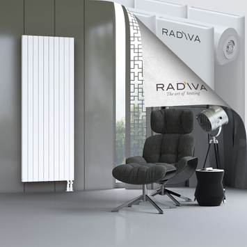 Oti Aluminium Radiator 2000x736 White - Thumbnail