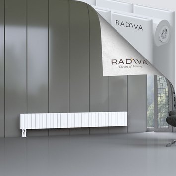 Oti Aluminium Radiator 300x2290 White - Thumbnail