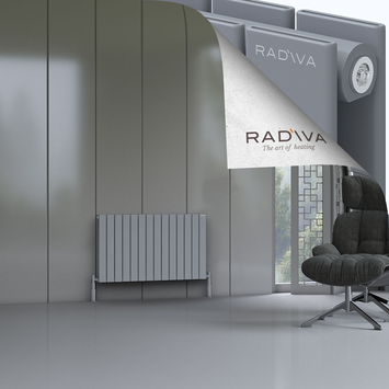 Oti Aluminium Radiator 600x1032 Grey - Thumbnail