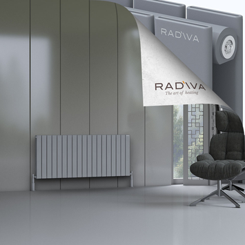 Oti Aluminium Radiator 600x1402 Grey - Thumbnail