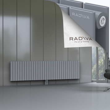 Oti Aluminium Radiator 600x2364 Grey - Thumbnail