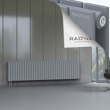 Oti Aluminium Radiator 600x2438 Grey - Thumbnail