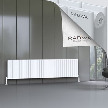 Oti Aluminium Radiator 600x2438 White - Thumbnail