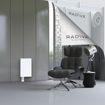 Oti Aluminium Radiator 600x366 White - Thumbnail