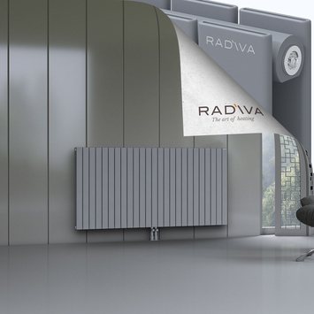 Oti Aluminium Radiator 900x1846 Grey - Thumbnail