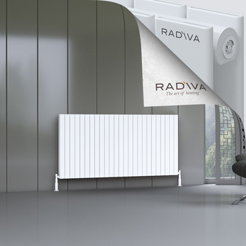 Oti Aluminium Radiator 900x1846 White - Thumbnail