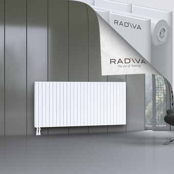 Oti Aluminium Radiator 900x1994 White - Thumbnail