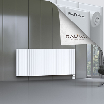 Oti Aluminium Radiator 900x2142 White - Thumbnail