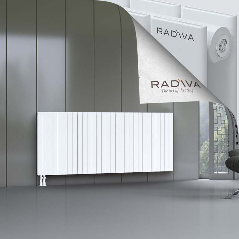 Oti Aluminium Radiator 900x2142 White