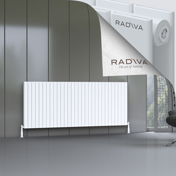 Oti Aluminium Radiator 900x2216 White - Thumbnail