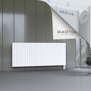 Oti Aluminium Radiator 900x2216 White - Thumbnail