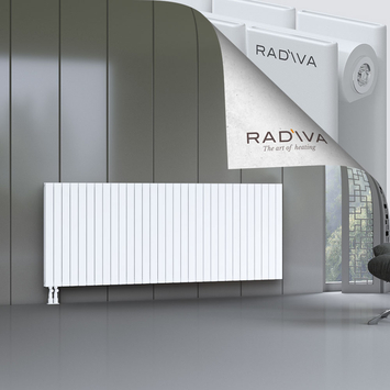 Oti Aluminium Radiator 900x2290 White - Thumbnail