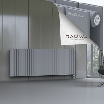 Oti Aluminium Radiator 900x2364 Grey - Thumbnail