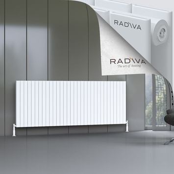 Oti Aluminium Radiator 900x2364 White - Thumbnail