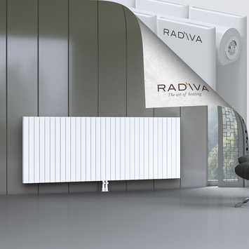 Oti Aluminium Radiator 900x2364 White - Thumbnail