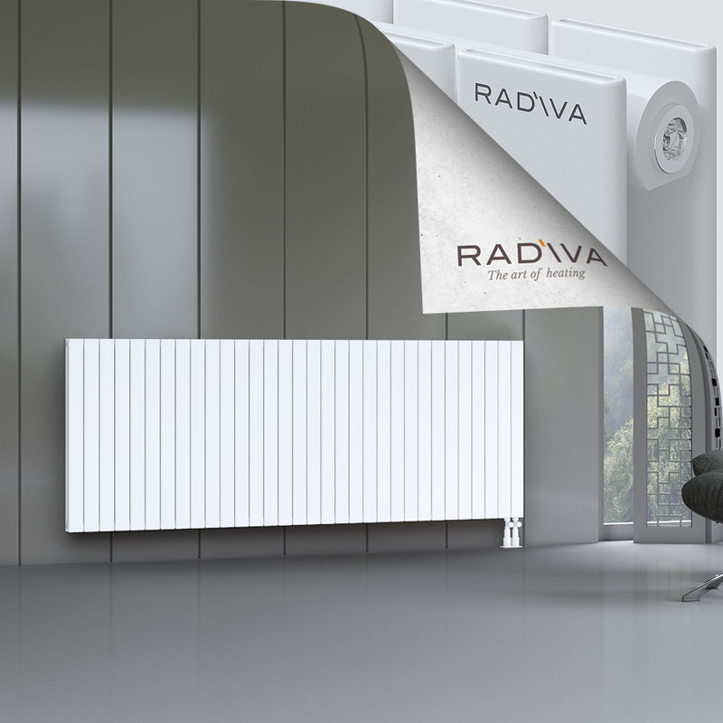 Oti Aluminium Radiator 900x2364 White