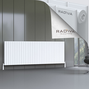 Oti Aluminium Radiator 900x2512 White - Thumbnail