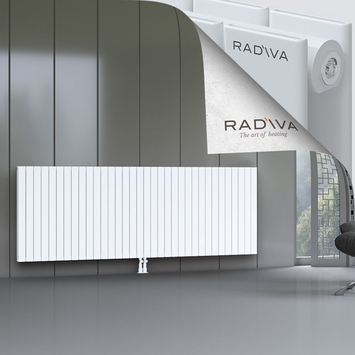 Oti Aluminium Radiator 900x2512 White - Thumbnail