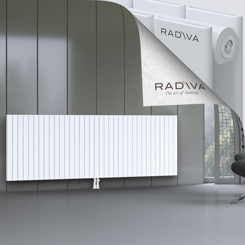 Oti Aluminium Radiator 900x2586 White