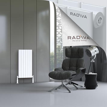 Oti Aluminium Radiator 900x440 White - Thumbnail