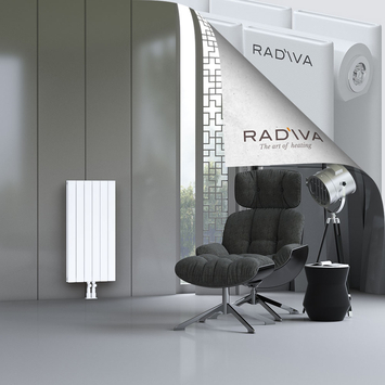 Oti Aluminium Radiator 900x440 White - Thumbnail