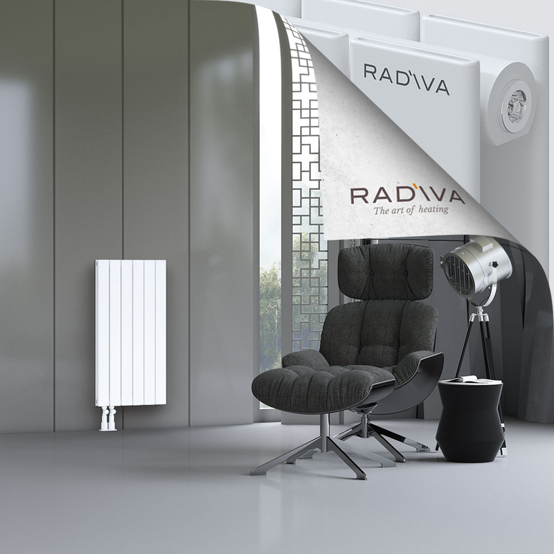 Oti Aluminium Radiator 900x440 White