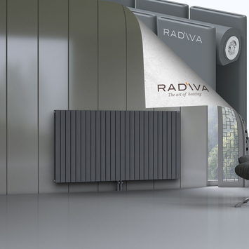 Oti Radiateur En Aluminium 1000x1920 Anthracite - Thumbnail