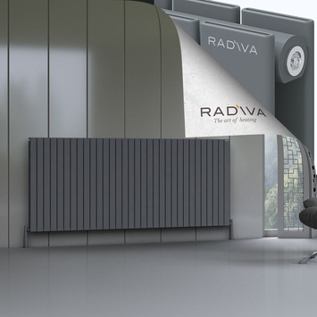 Oti Radiateur En Aluminium 1000x2364 Anthracite - Thumbnail