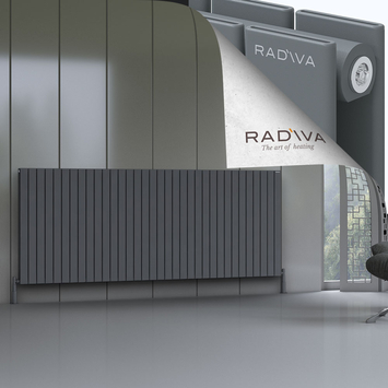 Oti Radiateur En Aluminium 1000x2512 Anthracite - Thumbnail