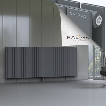 Oti Radiateur En Aluminium 1000x2512 Anthracite - Thumbnail