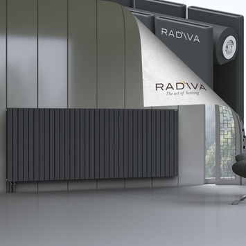 Oti Radiateur En Aluminium 1000x2586 Anthracite Foncé - Thumbnail