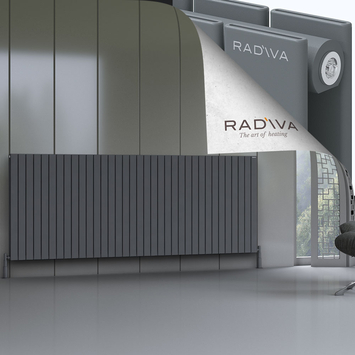 Oti Radiateur En Aluminium 1000x2586 Anthracite - Thumbnail