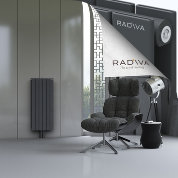 Oti Radiateur En Aluminium 1000x440 Anthracite Foncé - Thumbnail