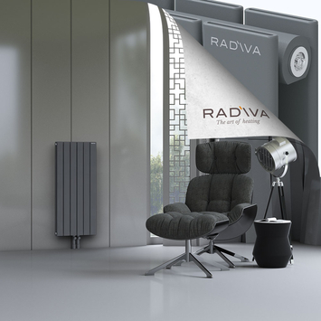 Oti Radiateur En Aluminium 1000x440 Anthracite - Thumbnail