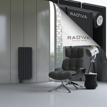 Oti Radiateur En Aluminium 1000x440 Noir - Thumbnail