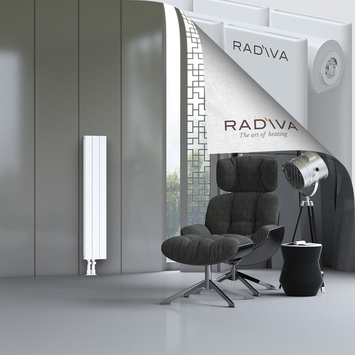 Oti Radiateur En Aluminium 1200x218 Blanc - Thumbnail