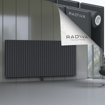 Oti Radiateur En Aluminium 1200x2512 Anthracite Foncé - Thumbnail