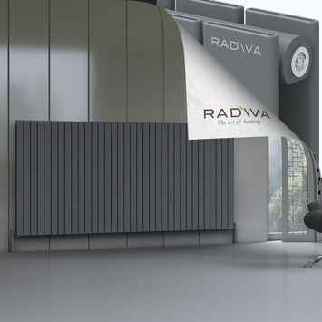 Oti Radiateur En Aluminium 1200x2512 Anthracite - Thumbnail