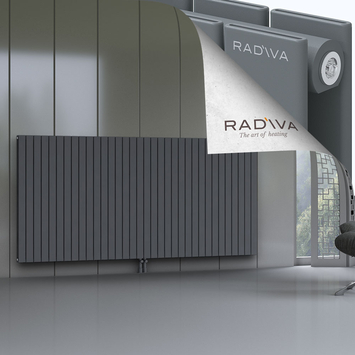 Oti Radiateur En Aluminium 1200x2512 Anthracite - Thumbnail