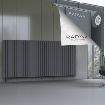 Oti Radiateur En Aluminium 1200x2586 Anthracite - Thumbnail